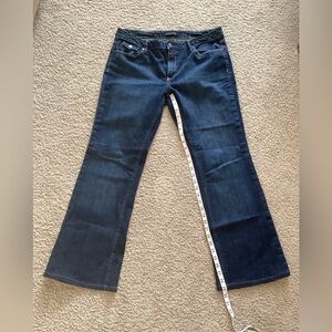 Banana Republic Dark Blue Flare Jeans 12P